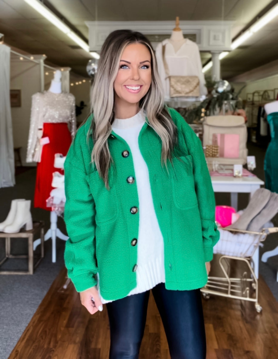 Kelly green shop womens jacket