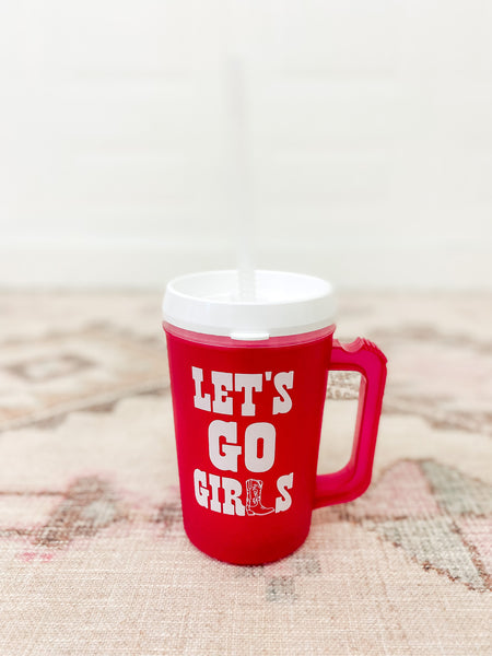 Let's Go Girls Thermos Cup