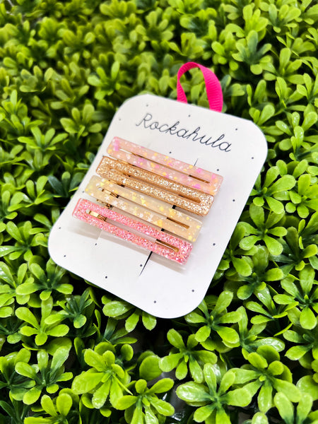 Confetti Acrylic Clip Set