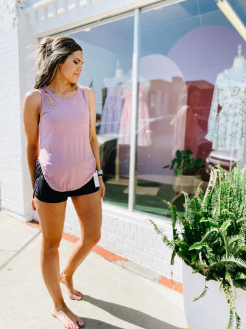 The Essentials Mauve Top