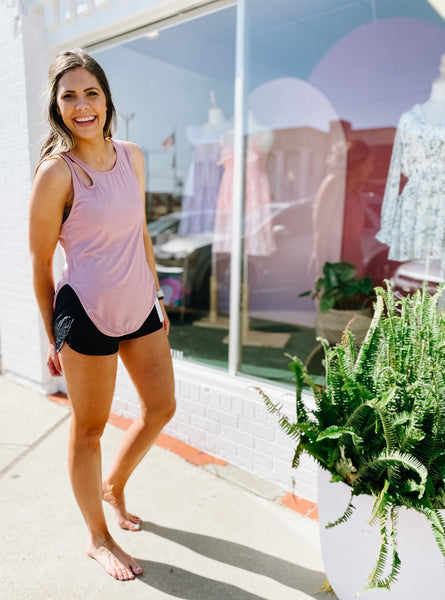 The Essentials Mauve Top