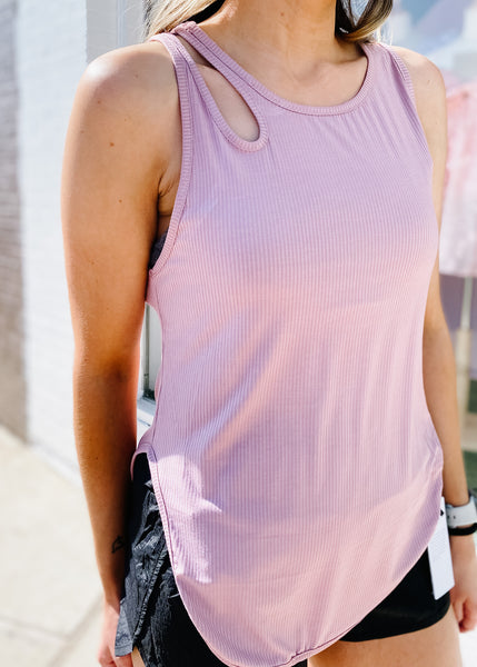 The Essentials Mauve Top