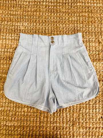 Swept Away Denim Shorts