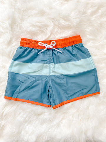 Striped Swim Shorts