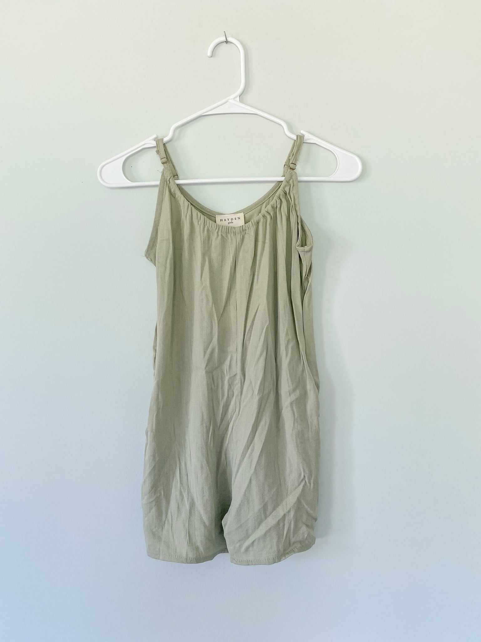 Pocketed Sleeveless Romper