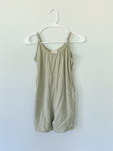 Pocketed Sleeveless Romper