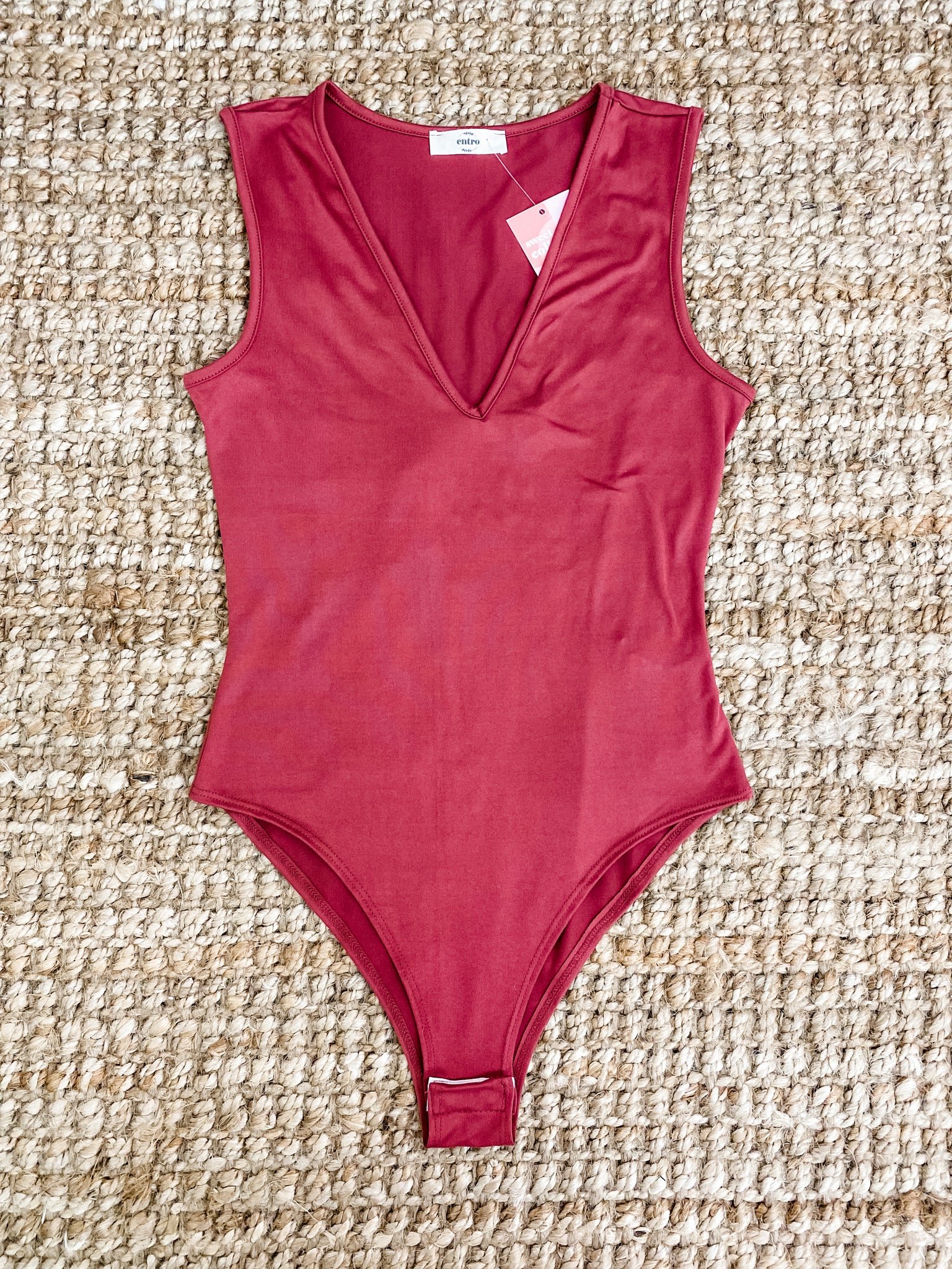 Make My Day Maroon Bodysuit